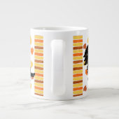 Black and Tan Long Haire Dachshund 3 Grote Koffiekop (Achterkant)