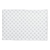 Black and Tan Piebald Long Hair Dachshund & Paws Kussensloop (Achterkant-Links)