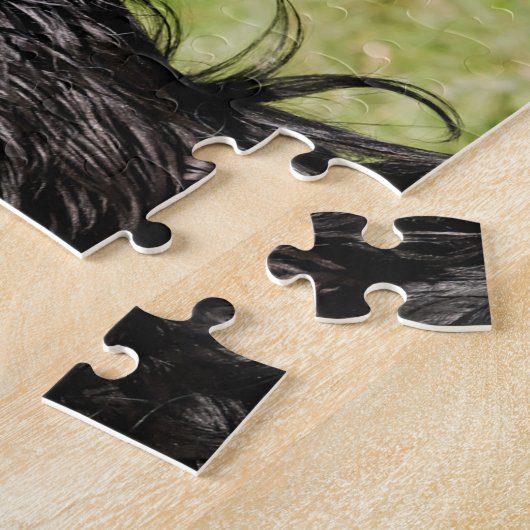 Black and Tan Playful Cocker Spaniel Puppy Dog Legpuzzel (Zijkant)