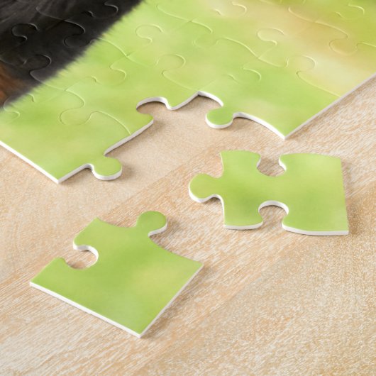 Black and Tan Rottweiler Puppy Dog Legpuzzel (Zijkant)