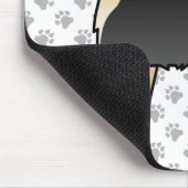 Black and Tan Siberian Husky Cute Dog Muismat (Hoek)