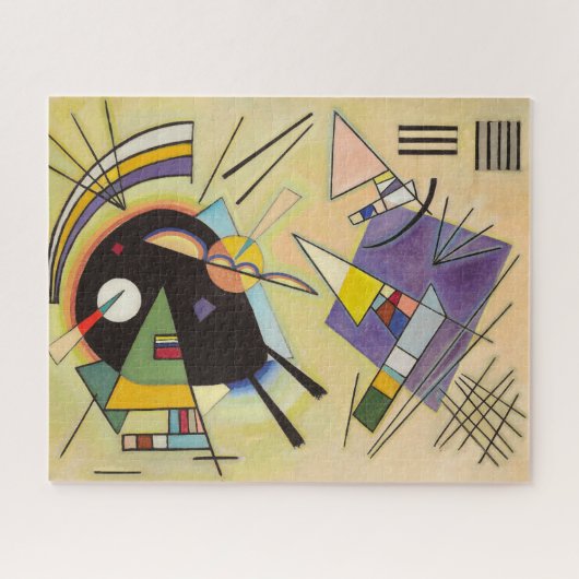 Black and Violet by Wassily Kandinsky Legpuzzel (Horizontaal)
