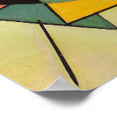 Black and Violet by Wassily Kandinsky Poster (Hoek)