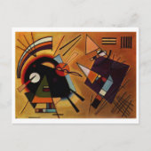 Black and Violet, Kandinsky, 1923 Briefkaart (Voorkant)