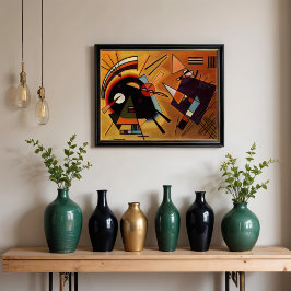 Black and Violet, Kandinsky, 1923 Poster