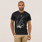 Black and Whita Africa Pattern T-Shirt (Voorkant volledig)