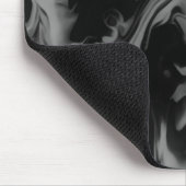 Black and White Abstract Art on a Thick Computer Muismat (Hoek)