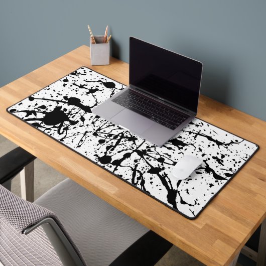 Black and White Abstract Bureaumat (Kantoor 2)