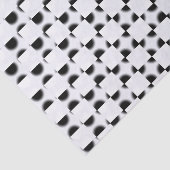 Black and White Abstract Tissuepapier (Detail)