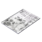  Black and White Air Mail Notitieboek (Linkerzijde)