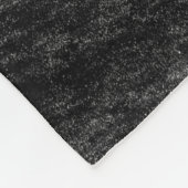 Black and white area rug fleece deken (Hoek)