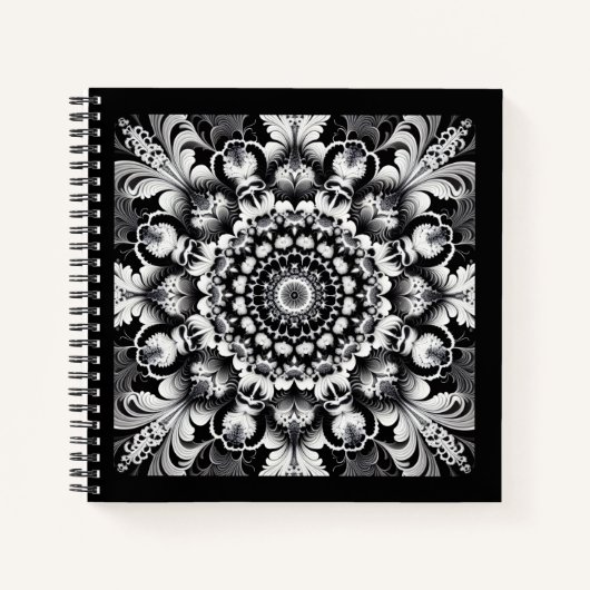 Black and White Bliss Notitieboek (Voorkant)