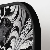 Black and White Bliss Pickleball Paddle (Links Detail)