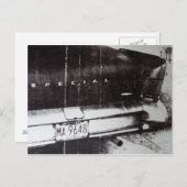 Black and White Briefkaart (Voorkant / Achterkant)