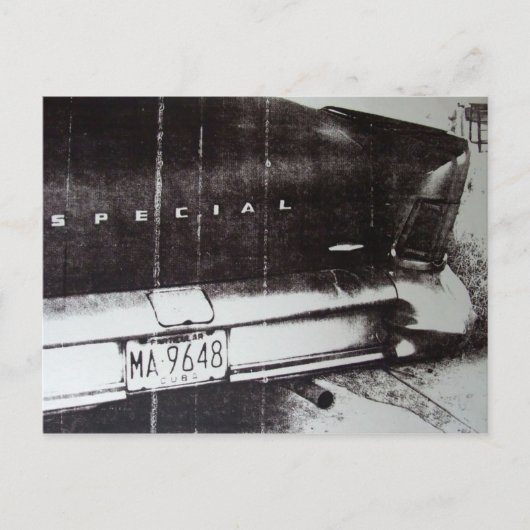 Black and White Briefkaart (Voorkant)