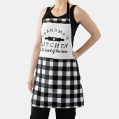 Black and White Buffalo Pset Grandma's Kitchen Schort (Insitu)