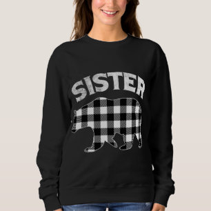 Black and White Buffalo Pset Sister Beer Christma Trui