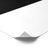 Black and White Calla Lilly Poster (Hoek)