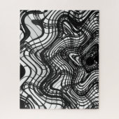 Black and White Ceiling Wavy, 2016 | SVP-Afbeeldin Legpuzzel (Verticaal)