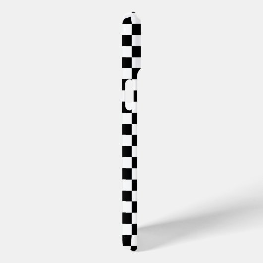 Black and white checkerboard pattern  Case-Mate iPhone case (Achterkant / Rechts)