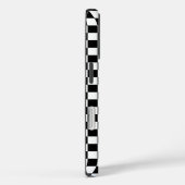 Black and white checkerboard pattern  Case-Mate iPhone case (Achterkant / Rechts)