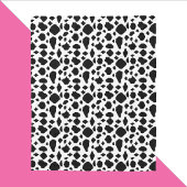 Black and White Cow Pattern Country Fleece Deken