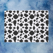 Black and White Cow Pattern Tissuepapier