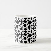 Black and White Cow Print Pattern Farmhouse  Koffiemok (Center)