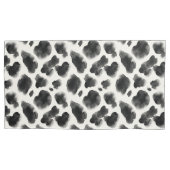 Black and White Cow Print Pattern Kussensloop (Voorkant-Links)