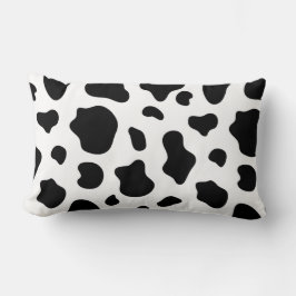 Black and White Cow Print Pillow Decorative  Kussen