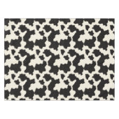Black and White Cowhide Pattern  Tafelkleed (Voorkant (Horizontaal))