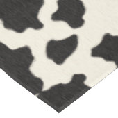 Black and White Cowhide Pattern  Tafelkleed (Gekanteld)