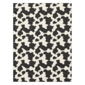 Black and White Cowhide Pattern  Tafelkleed (Voorkant)