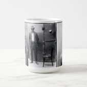 Black and White  Criminele Mok Foto (Center)