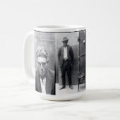 Black and White  Criminele Mok Foto (Voorkant links)