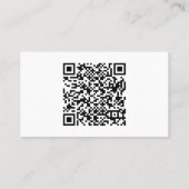 Black and White Crystals Salon Spa  Visitekaartje (Achterkant)