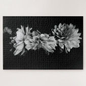 Black-and-White Dahlia Trio Legpuzzel (Horizontaal)