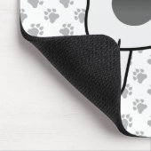 Black and White Danish-Swedish Farmdog Cute Dog Muismat (Hoek)