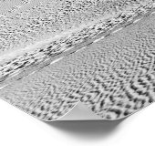 Black and White Death Valley Sand Dunes Poster (Hoek)