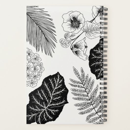 Black and White Desing Planner (Achterkant)