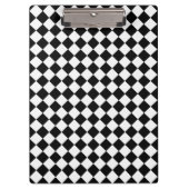 Black and White Diamond Pattern by Shirley Taylor Klembord (Voorkant)