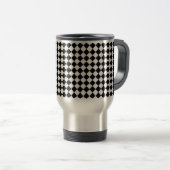Black and White Diamond Pattern by Shirley Taylor Reisbeker (Voorkant rechts)