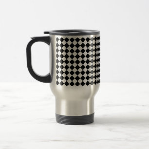 Black and White Diamond Pattern by Shirley Taylor Reisbeker
