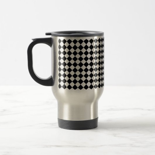 Black and White Diamond Pattern by Shirley Taylor Reisbeker (Links)