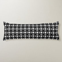 Black and White Diamonds - Lozenge Pattern