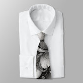 Black and White Easter Eggs  Stropdas