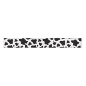 Black and white Faux Cowhide  Grosgrain Lint (Voorkant)