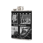 Black and White Film Reel Custom Photo Heupfles (Links)