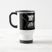 Black and White Film Reel Custom Photo Reisbeker (Links)