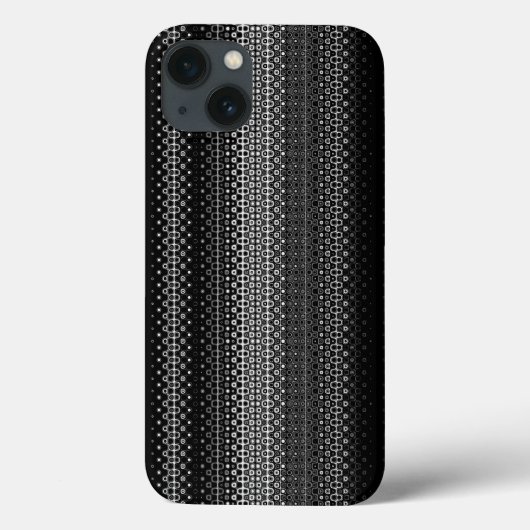 Black and White Funky Cool Pattern Case-Mate iPhone Case (Achterkant)